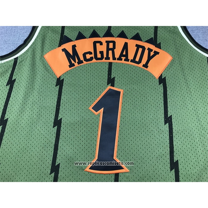 Camiseta Toronto Raptors Tracy McGrady #1 Mitchell & Ness 1998-99 Verde